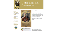 Desktop Screenshot of boltonlions.org