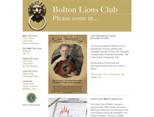 Tablet Screenshot of boltonlions.org